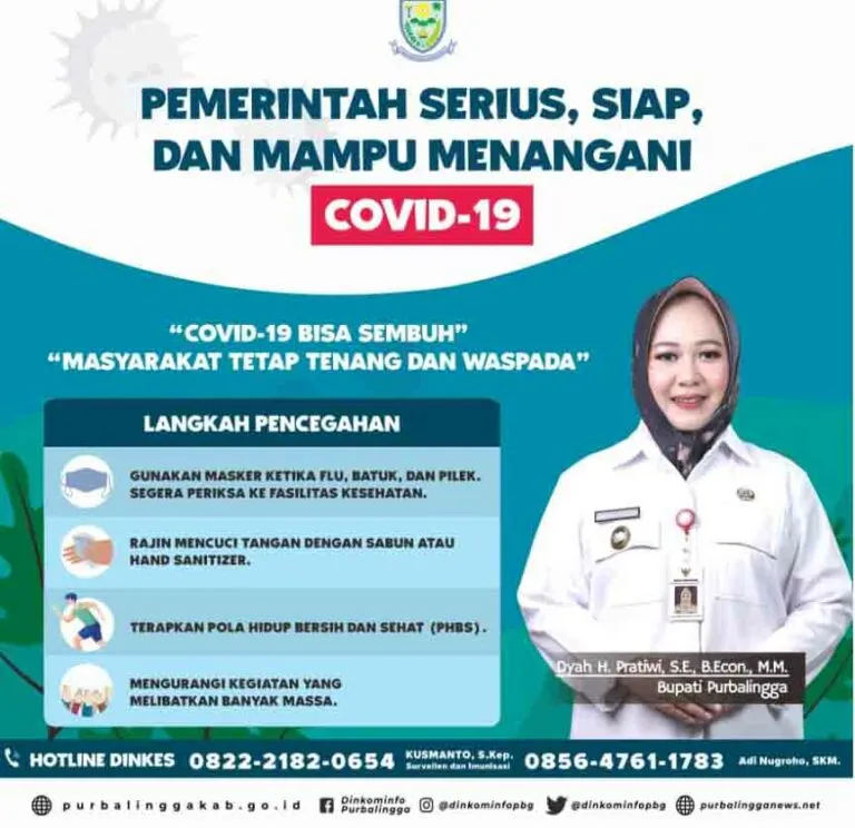 Pemerintah Serius, Siap dan Mampu Menangani